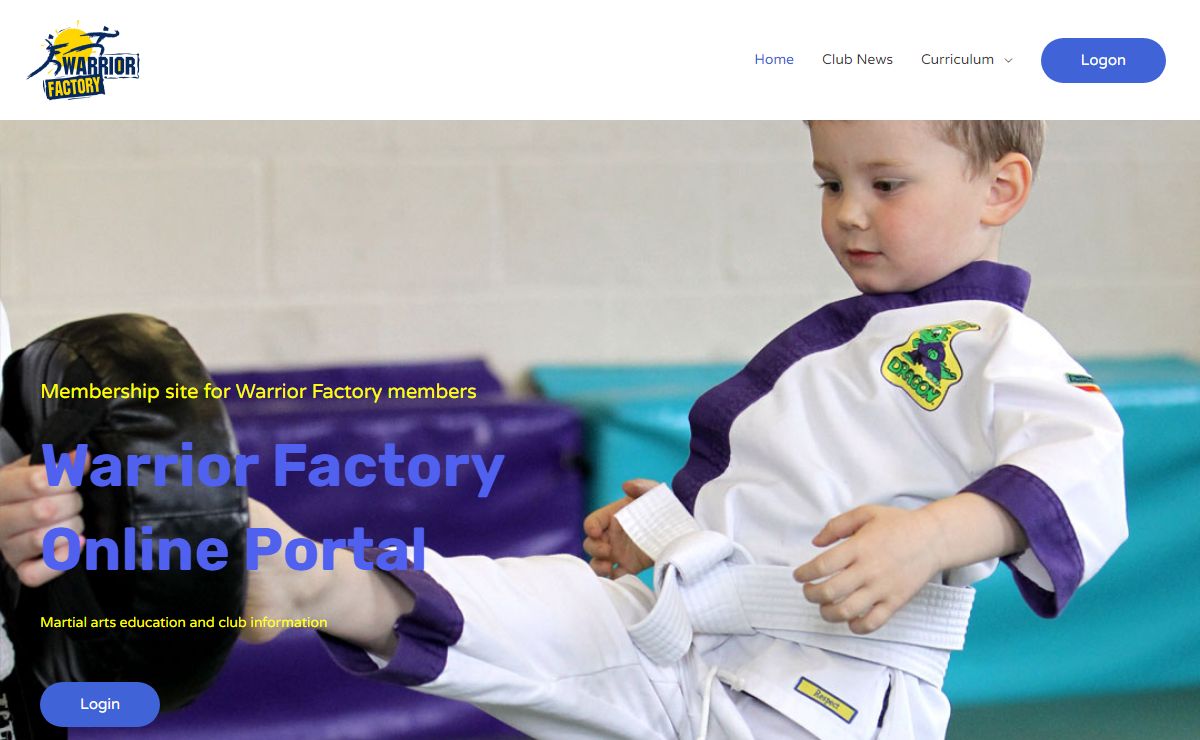 Warrior Factory – Membership site – Member site for Warrior Factory members