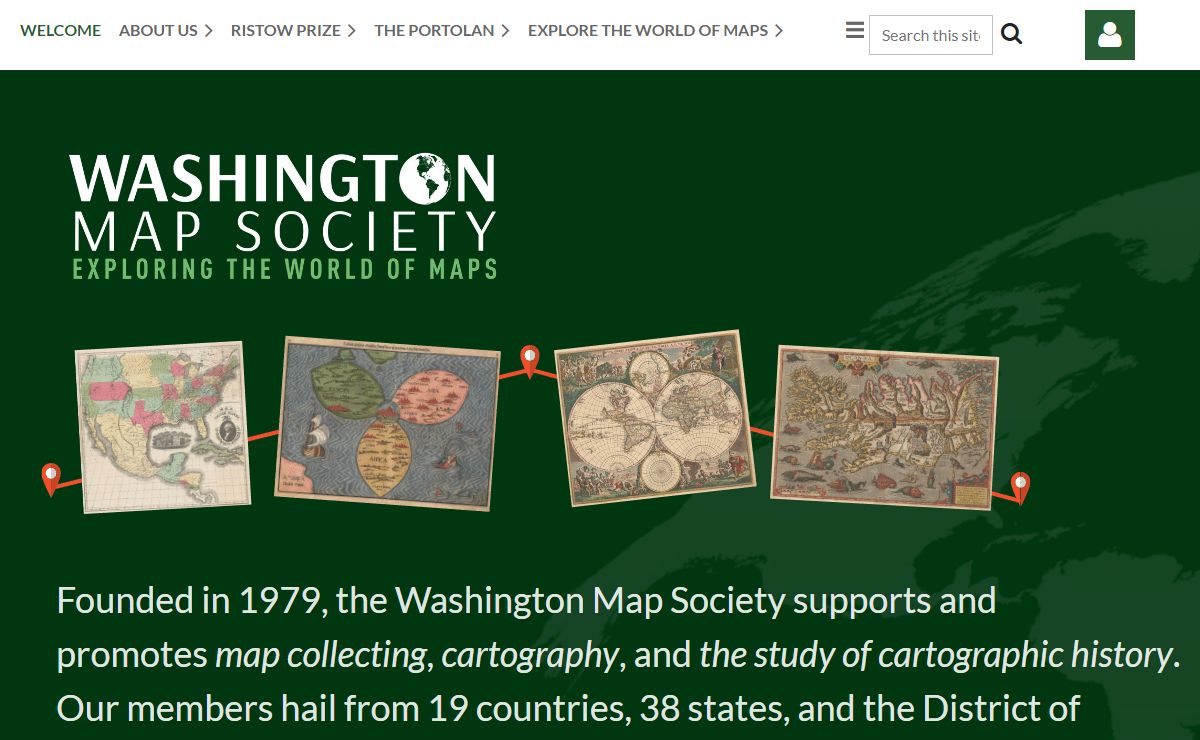 Washington Map Society - Welcome