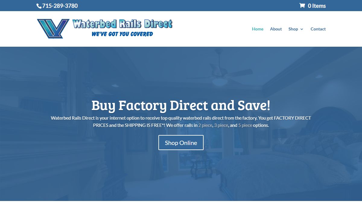 Waterbed Rails Direct | Buy Factory Direct & Save!