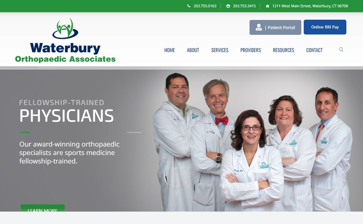 Waterbury Orthopaedic Associates | Waterbury & Southbury CT