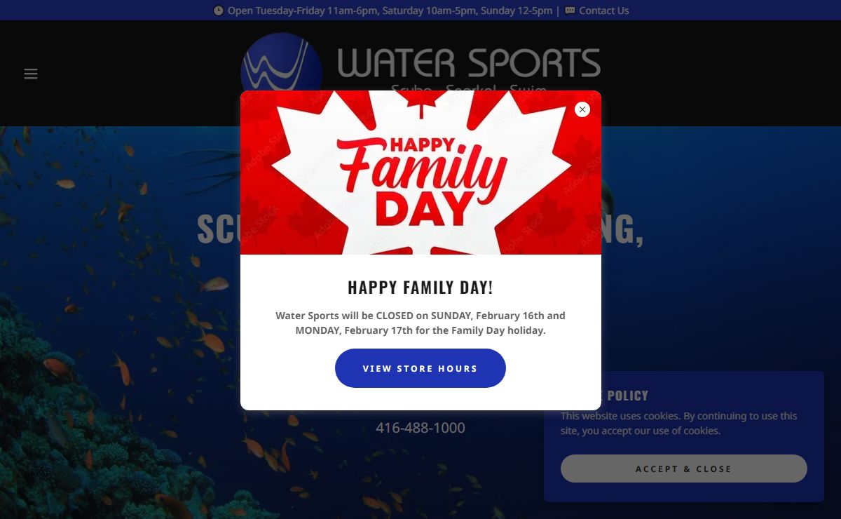 WATER SPORTS - Scuba Diving, Snorkeling, Swimming