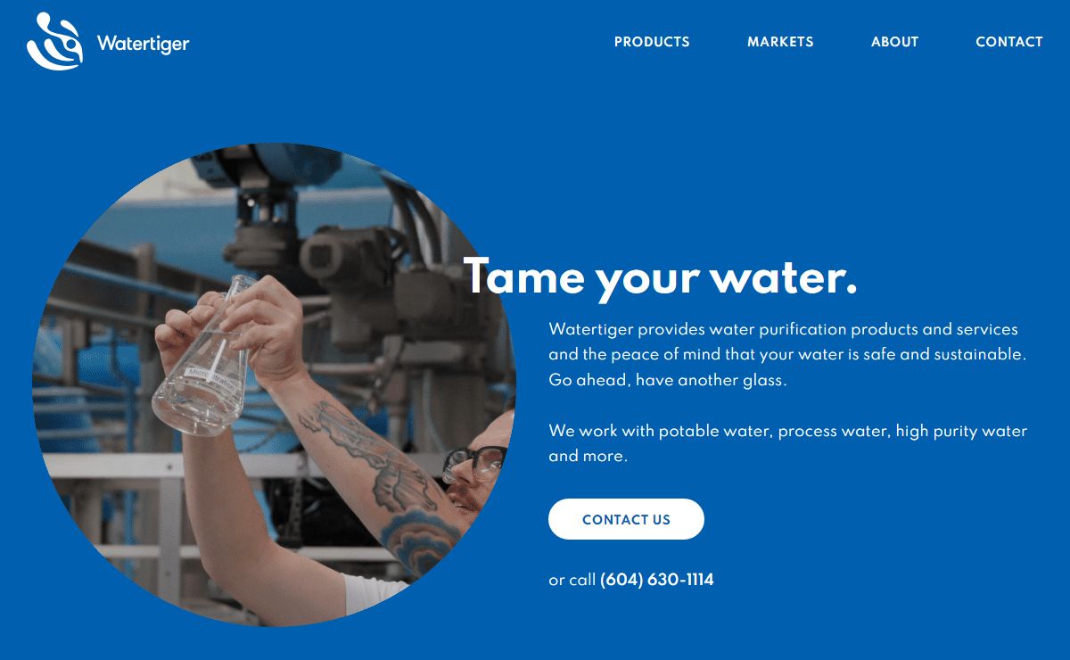 Homepage - Watertiger