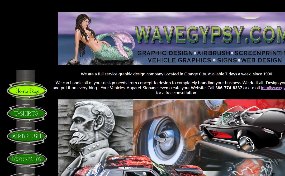 Open 7 Days-T-shirts-Airbrush-Signs-Wraps-Logos-Central Florida