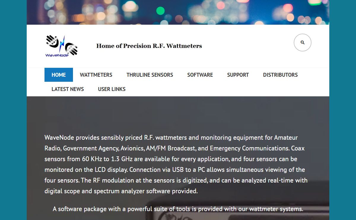 WaveNode – Home of Precision R.F. Wattmeters