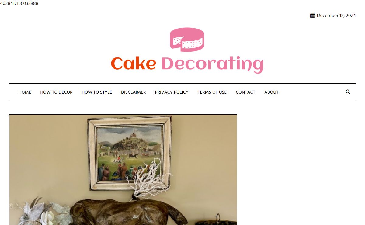 Cake Decorating