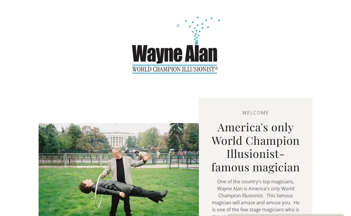 Wayne Alan: World Champion Illusionist