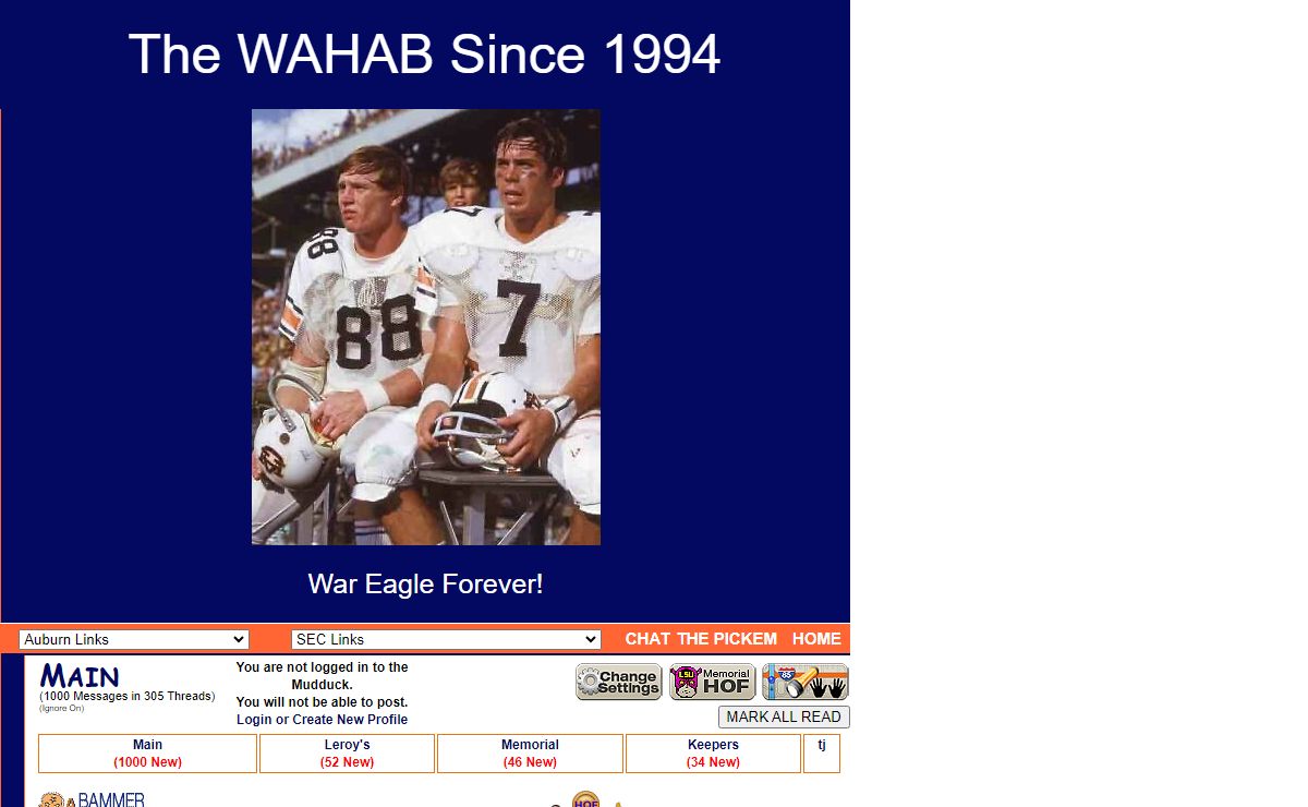 Auburn Message Board