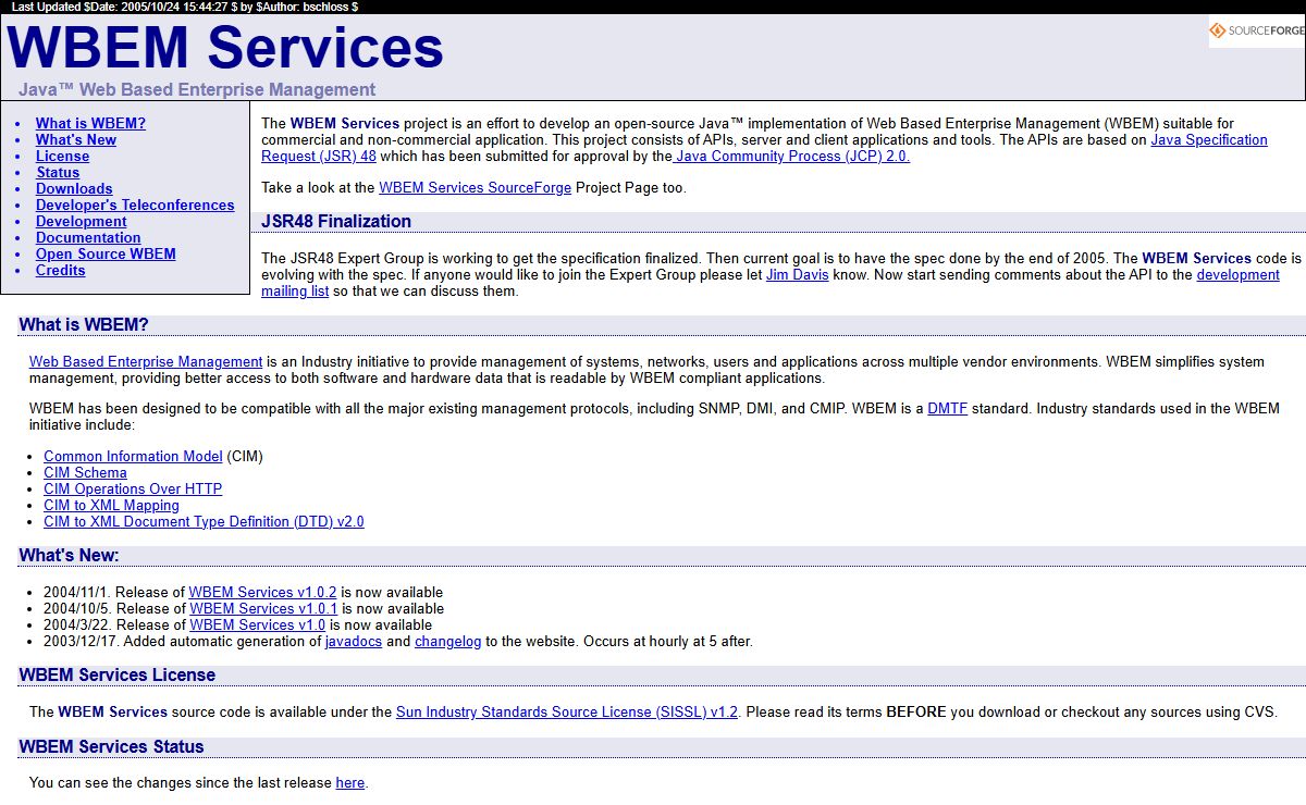 WBEM Services