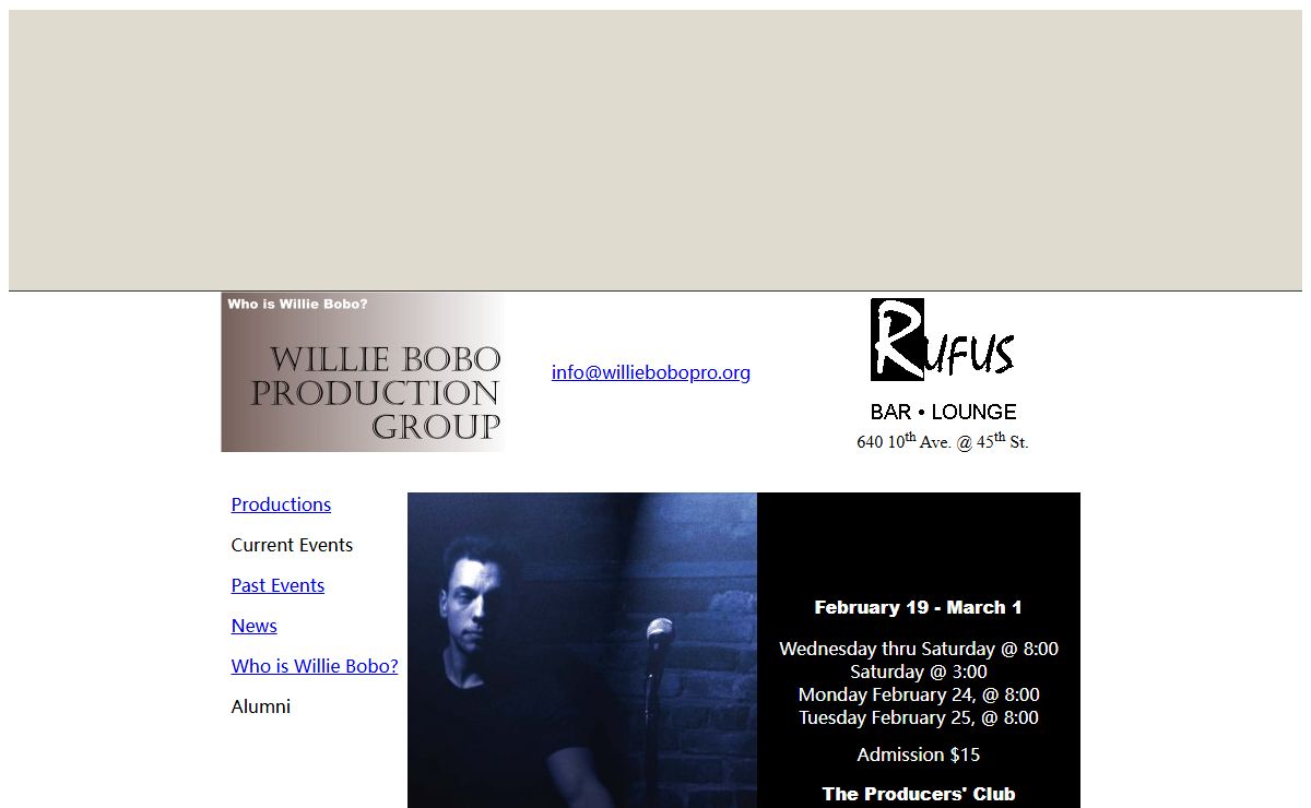 Willie Bobo Production Group