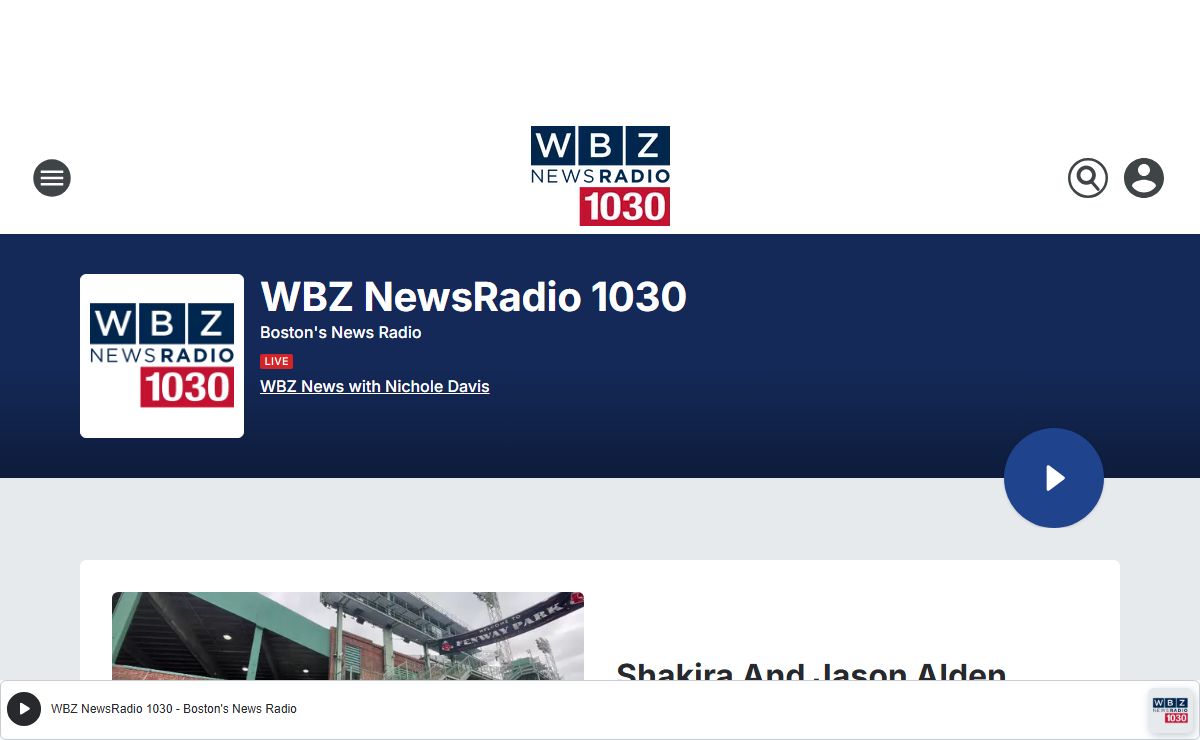 WBZ NewsRadio 1030 - Boston's News Radio