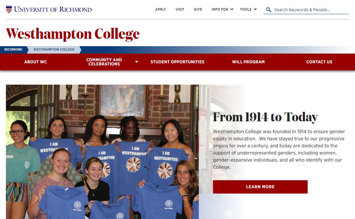 Westhampton College - University of Richmond