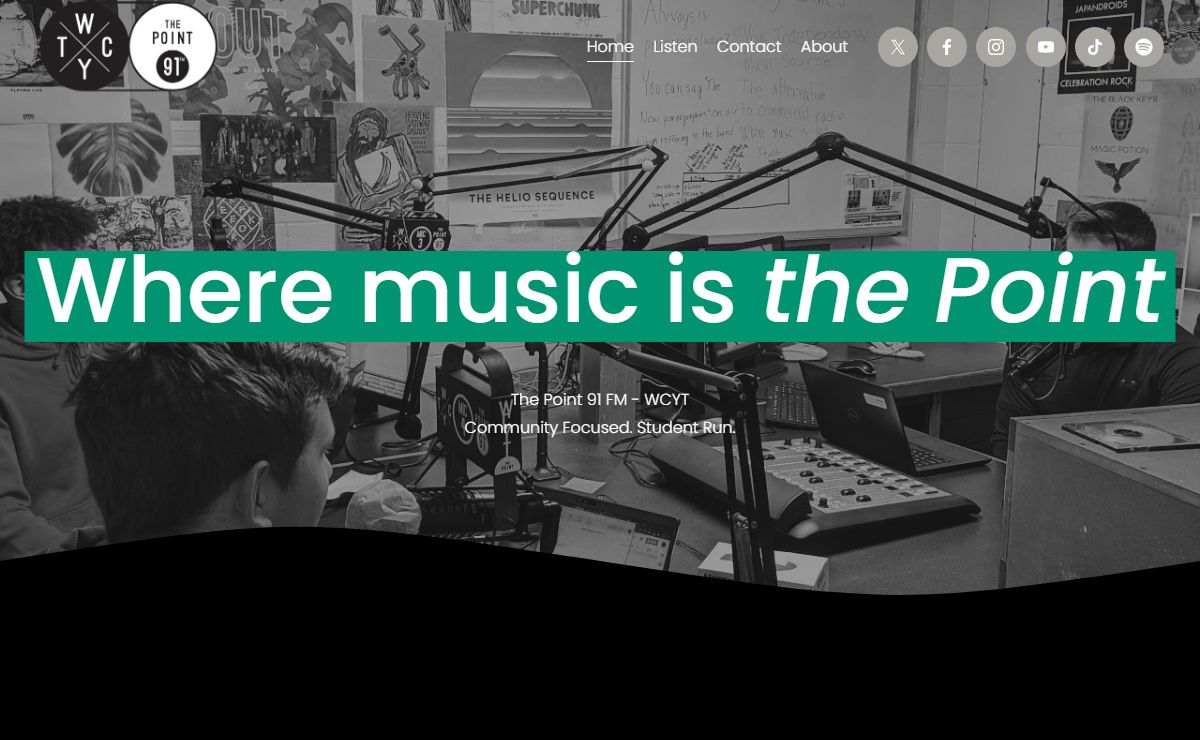 The Point 91 FM - WCYT