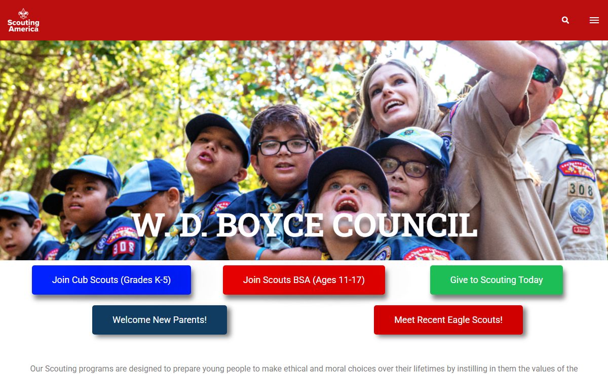 Home - W. D. Boyce Council