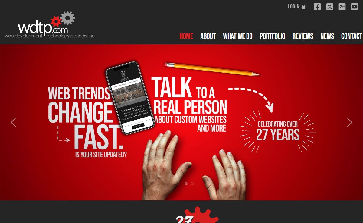 Web Design Williamsburg - Web Development Technology Partners