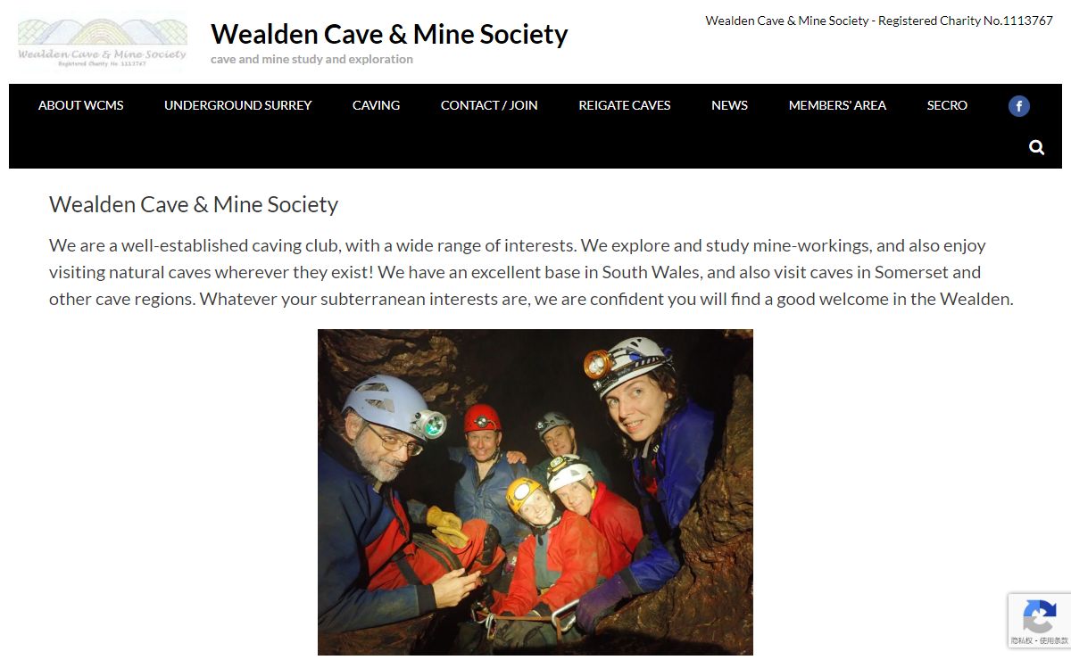 Wealden Cave & Mine Society – cave and mine study and exploration