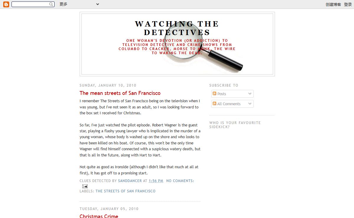 Watching the Detectives