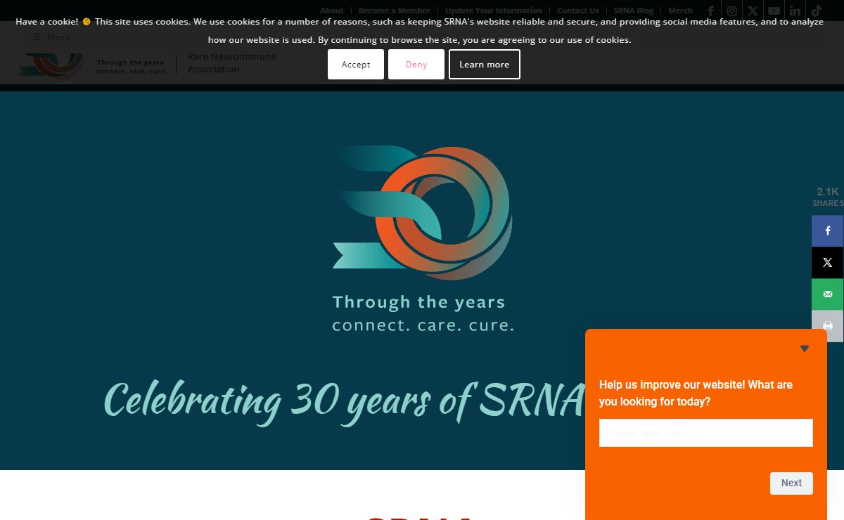 The Siegel Rare Neuroimmune Association (SRNA)