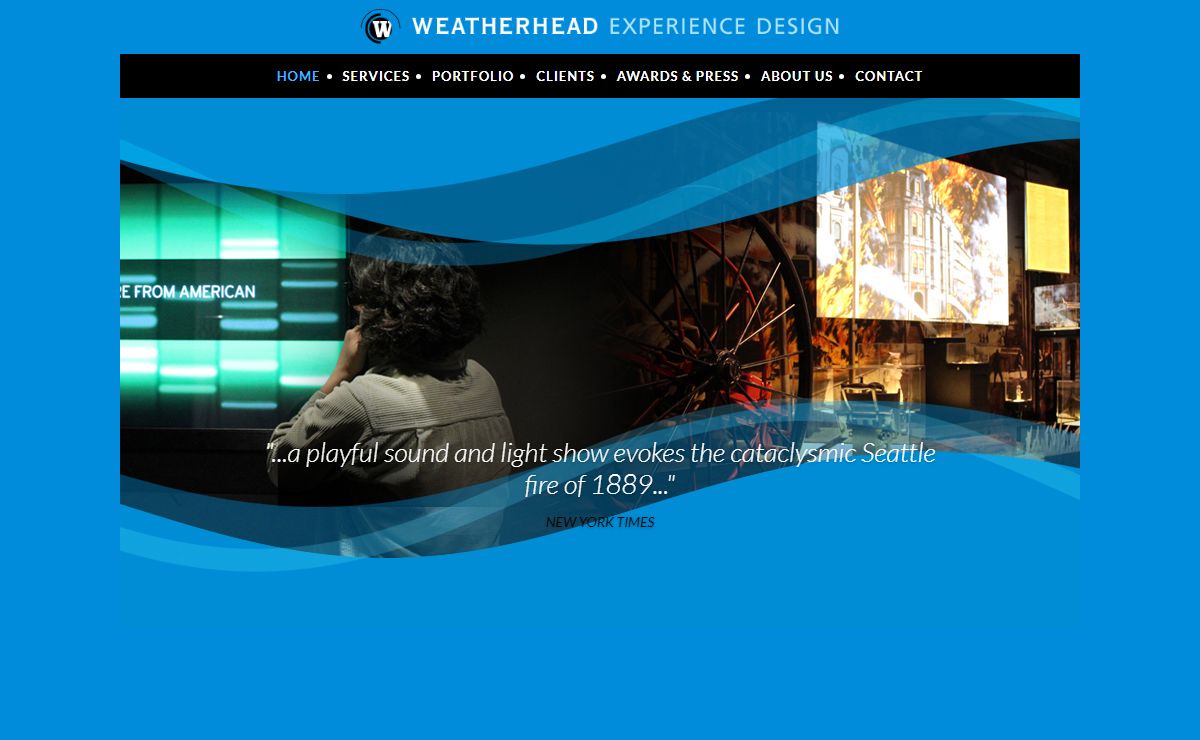 WEATHERHEAD Experience Design | Exhibit Design, Interactive Development, Multimedia Installations
