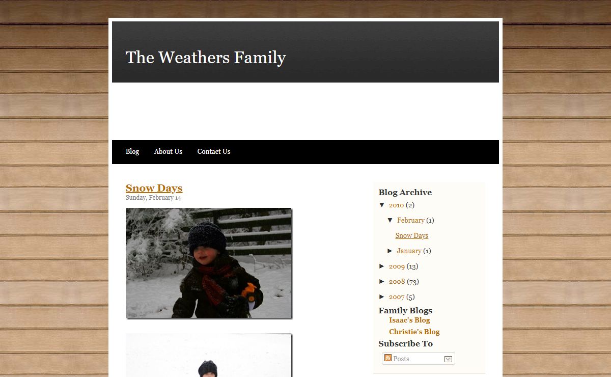 The Weathers Family