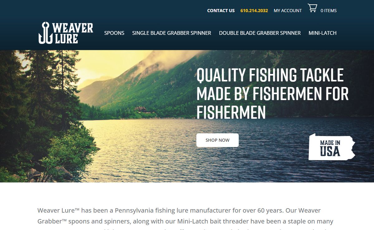 Weaver Lure | Quality fishing tackle made by fishermen for fishermen
