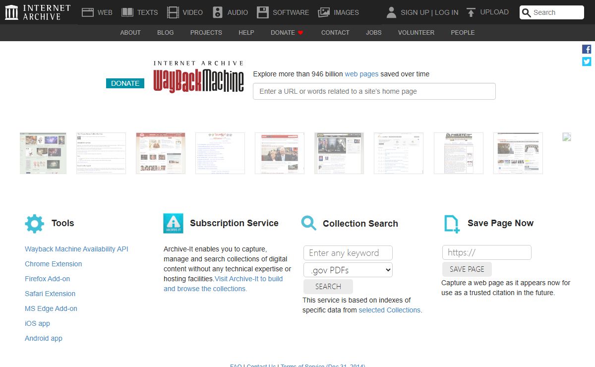 Wayback Machine