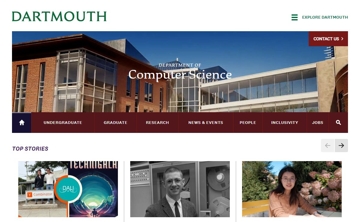 Home | Department of Computer Science