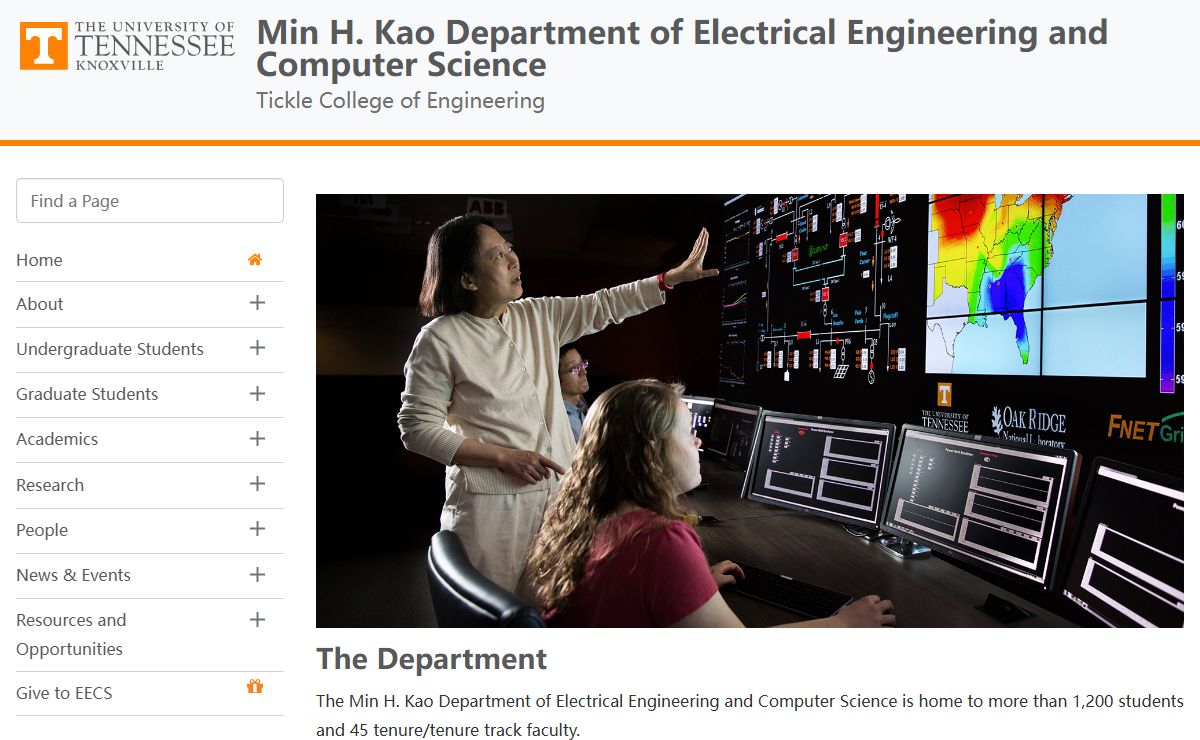 Min H. Kao Department of Electrical Engineering and Computer Science