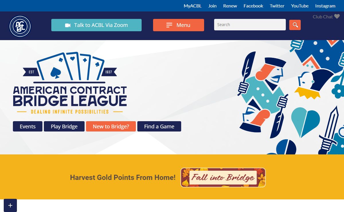 American Contract Bridge League • Dealing Infinite Possibilities