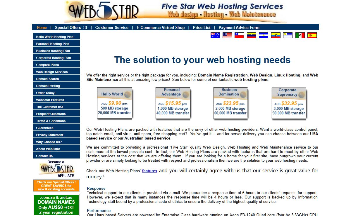 Web Hosting Australia | Domain Registration | Website Hosting | Affordable Web Hosting