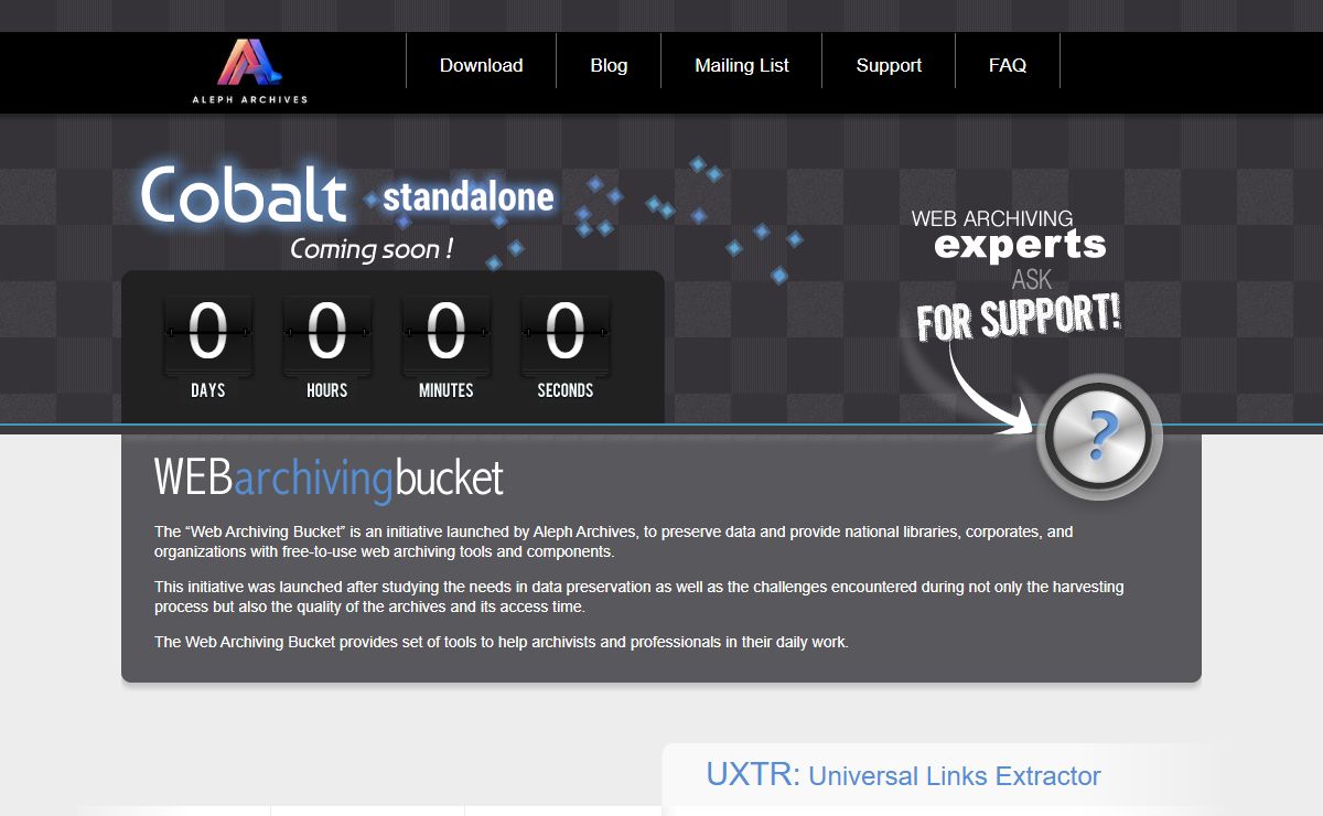 Web Archiving Bucket
