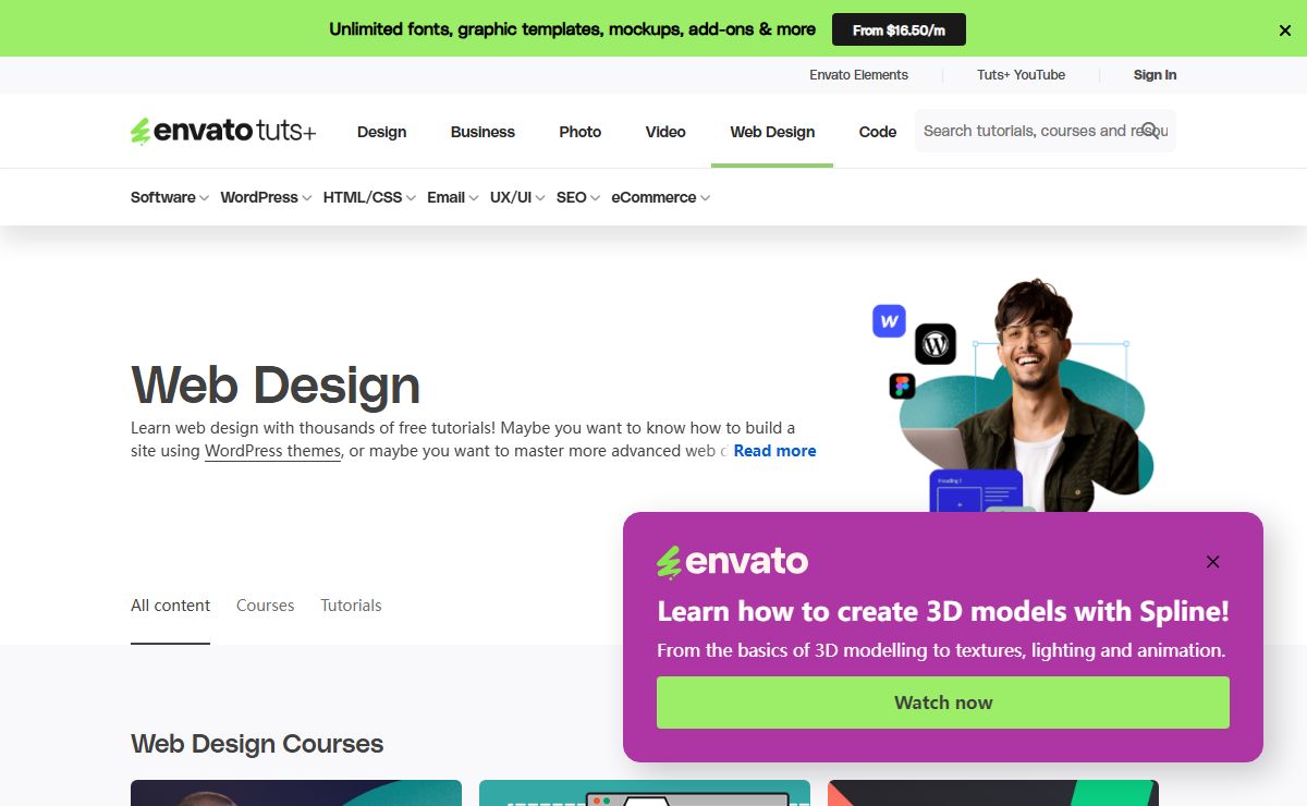 Web Design Courses and Tutorials | Envato Tuts+