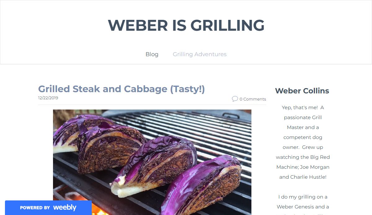 Weber Is Grilling - Blog