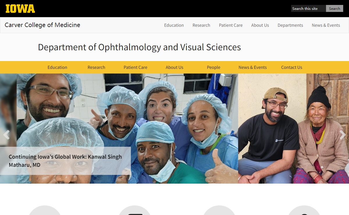 Department of Ophthalmology and Visual Sciences