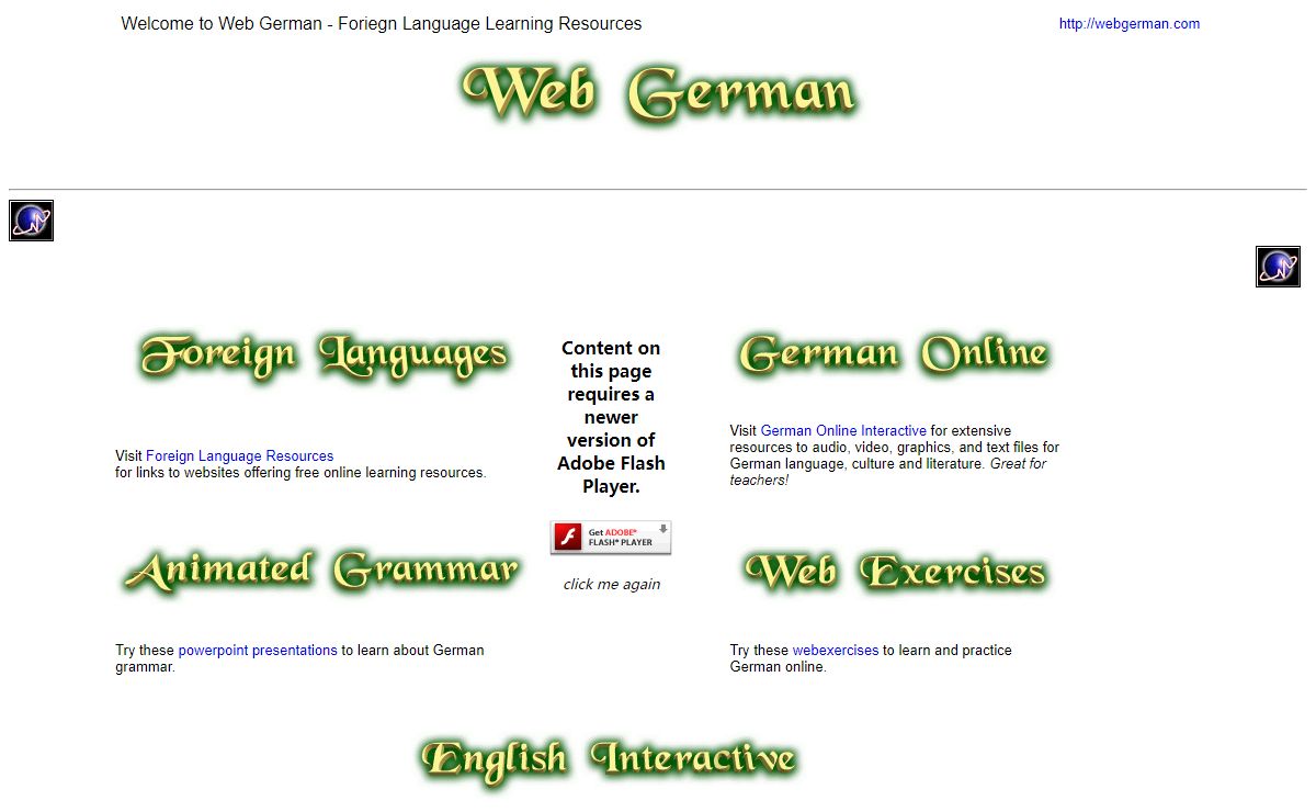 Web German: Learn Foreign Languages Online