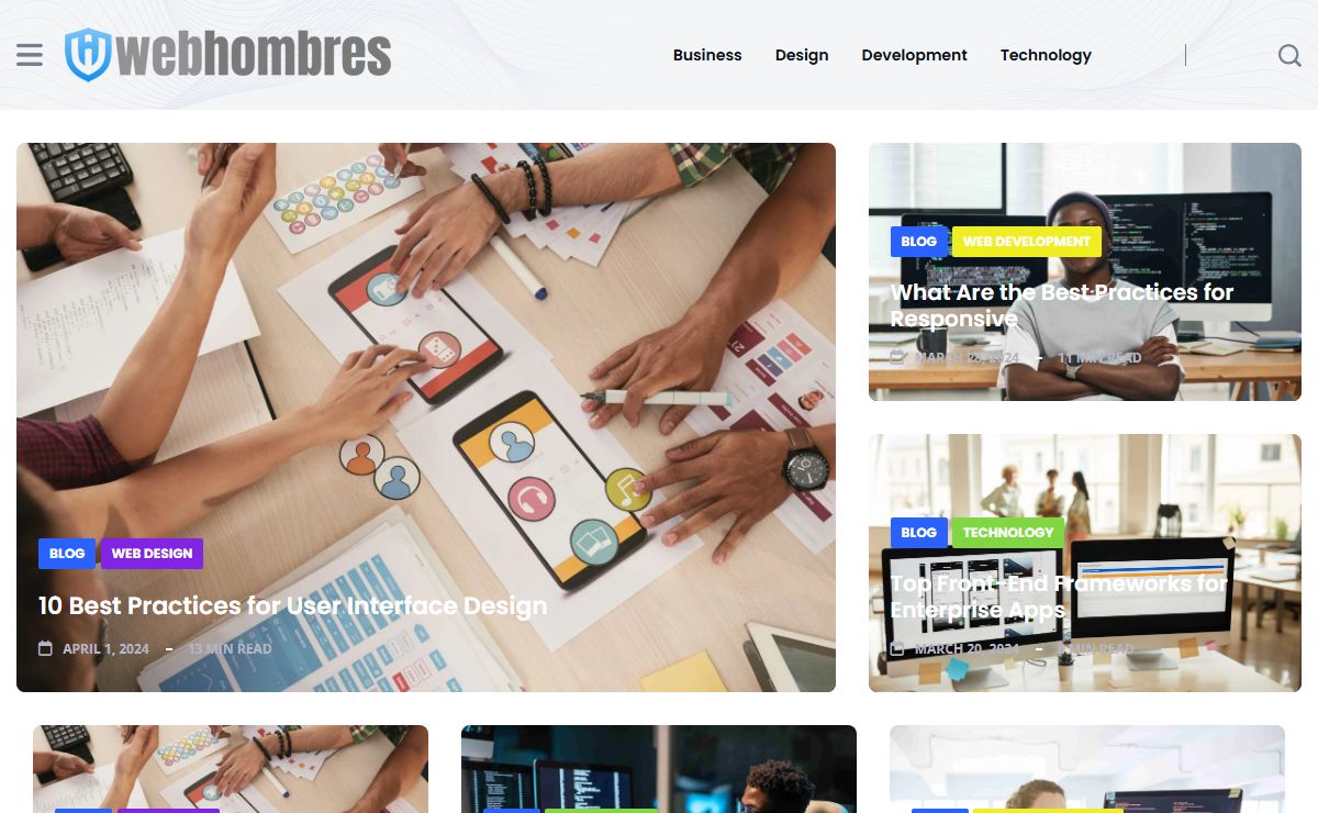 Web Hombres | Digital & Technology News