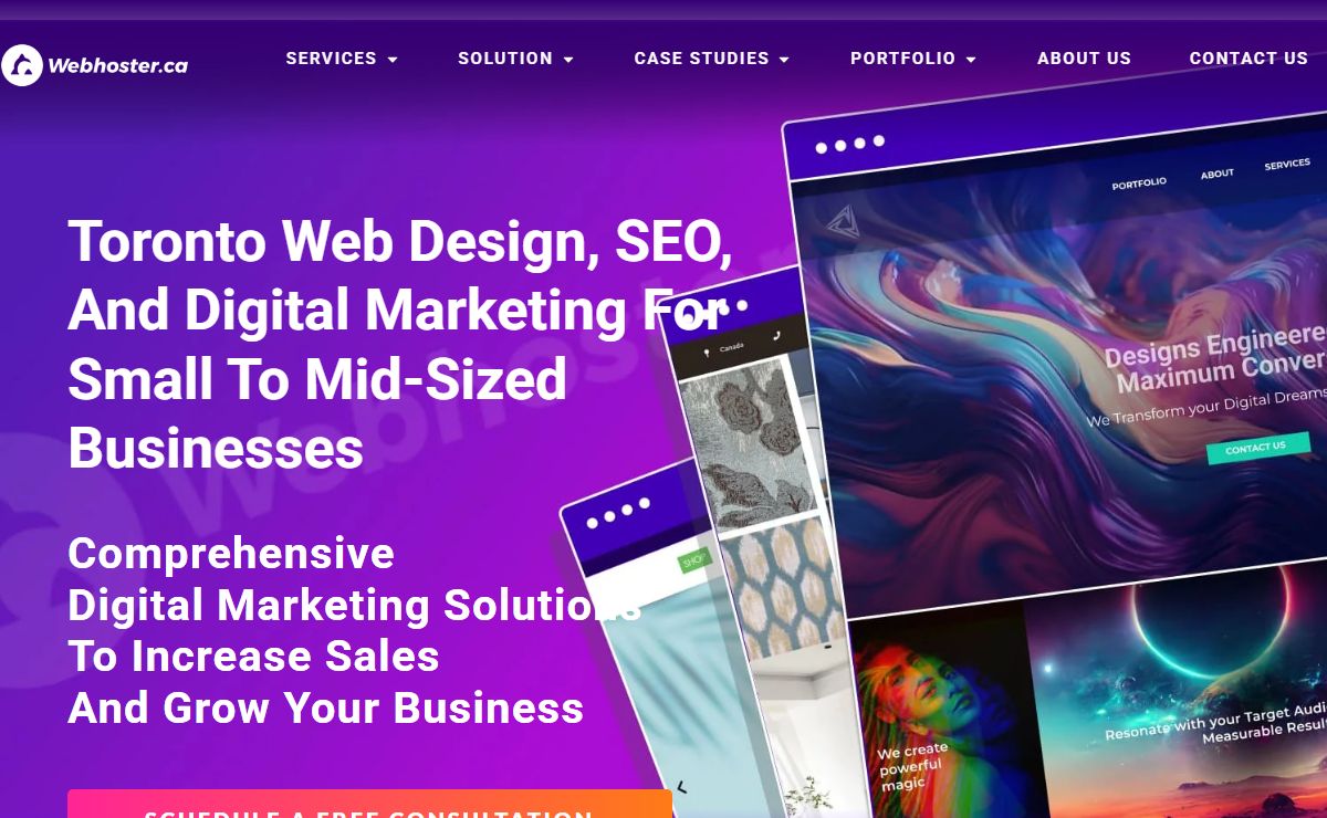 Webhoster.ca - Web Design and Digital Marketing Agency - Webhoster.ca