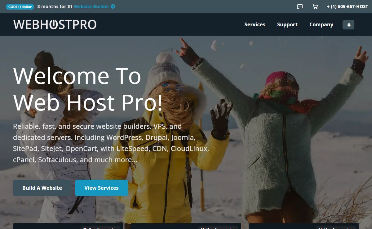 Web Host Pro - Powerful Web Hosting Made for Success