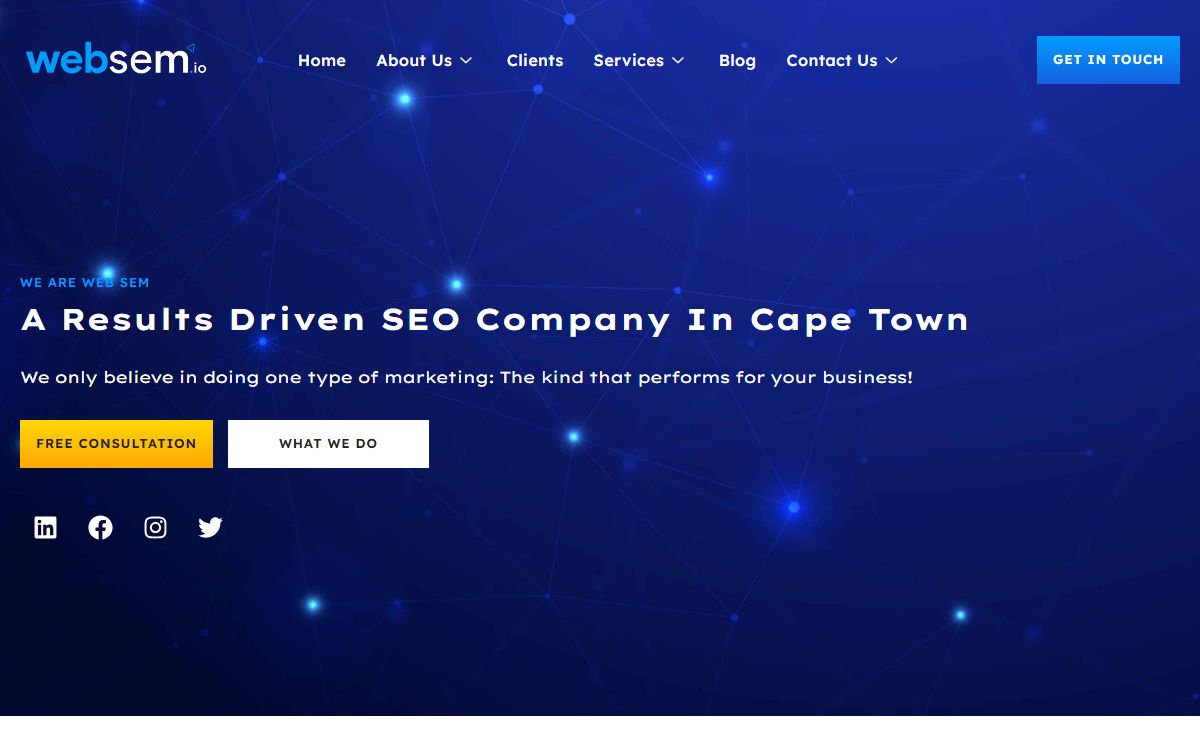 SEO Company In Cape Town | Expert SEO Agency | Web SEM