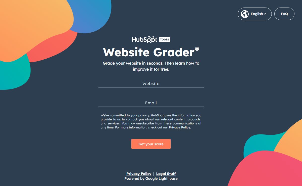 Website Grader - Check your Pages for Speed and SEO