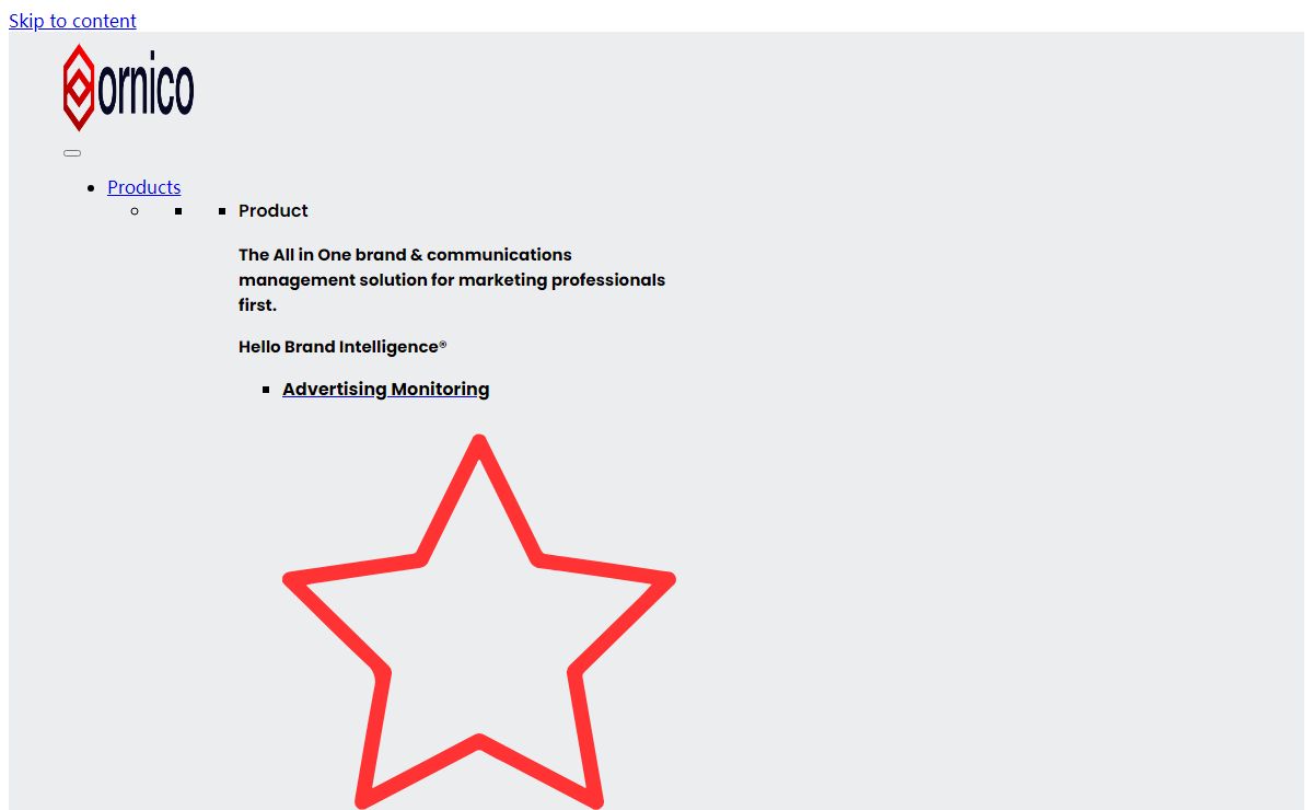 The All in One Brand Intelligence® solution · Ornico