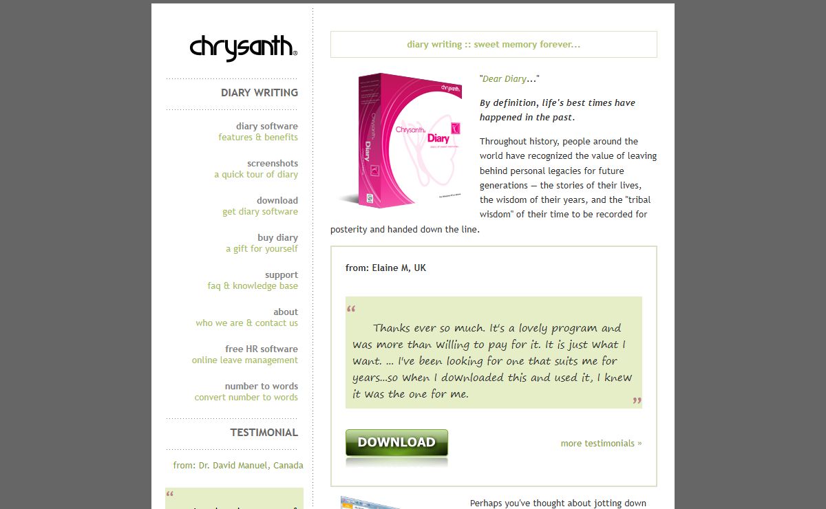 diary writing :: from paper diary to digital diary