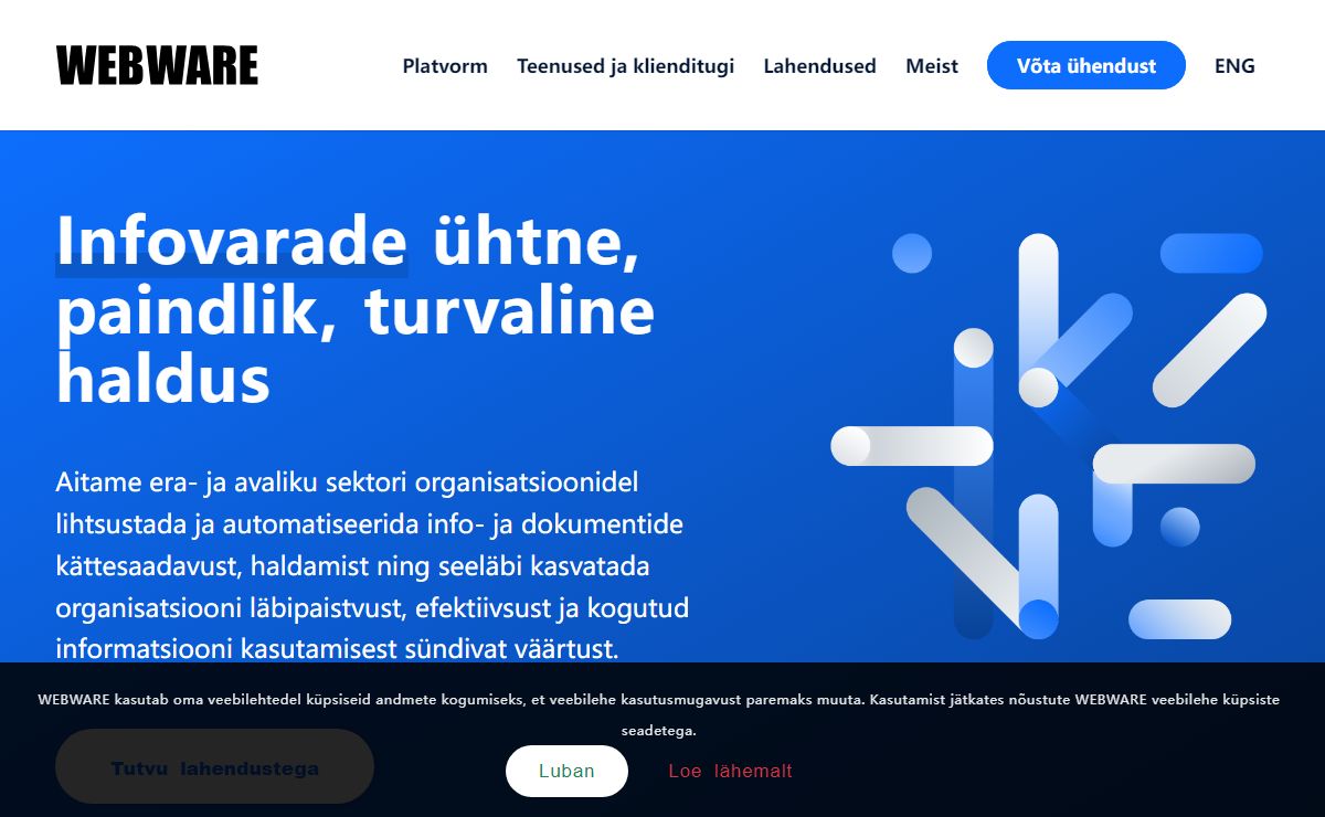 WEBWARE - Terviklik ja paindlik infovarade haldus WebDesktop