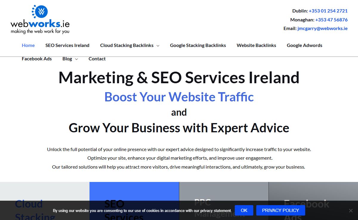 Home - Webwork.ie Digital Marketing