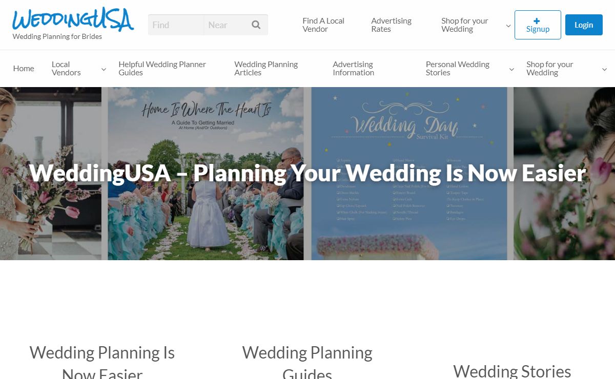 WeddingUSA - Planning Your Wedding Is Now Easier | WeddingUSA