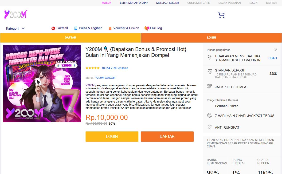 Y200M 🎐 {Dapatkan Bonus & Promosi Hot} Bulan Ini Yang Memanjakan Dompet