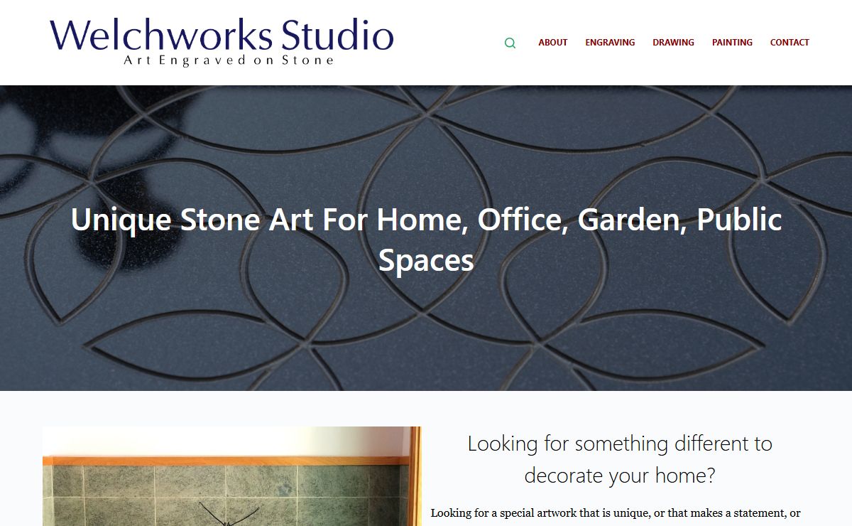 Unique stone art for home and garden | Welchworks