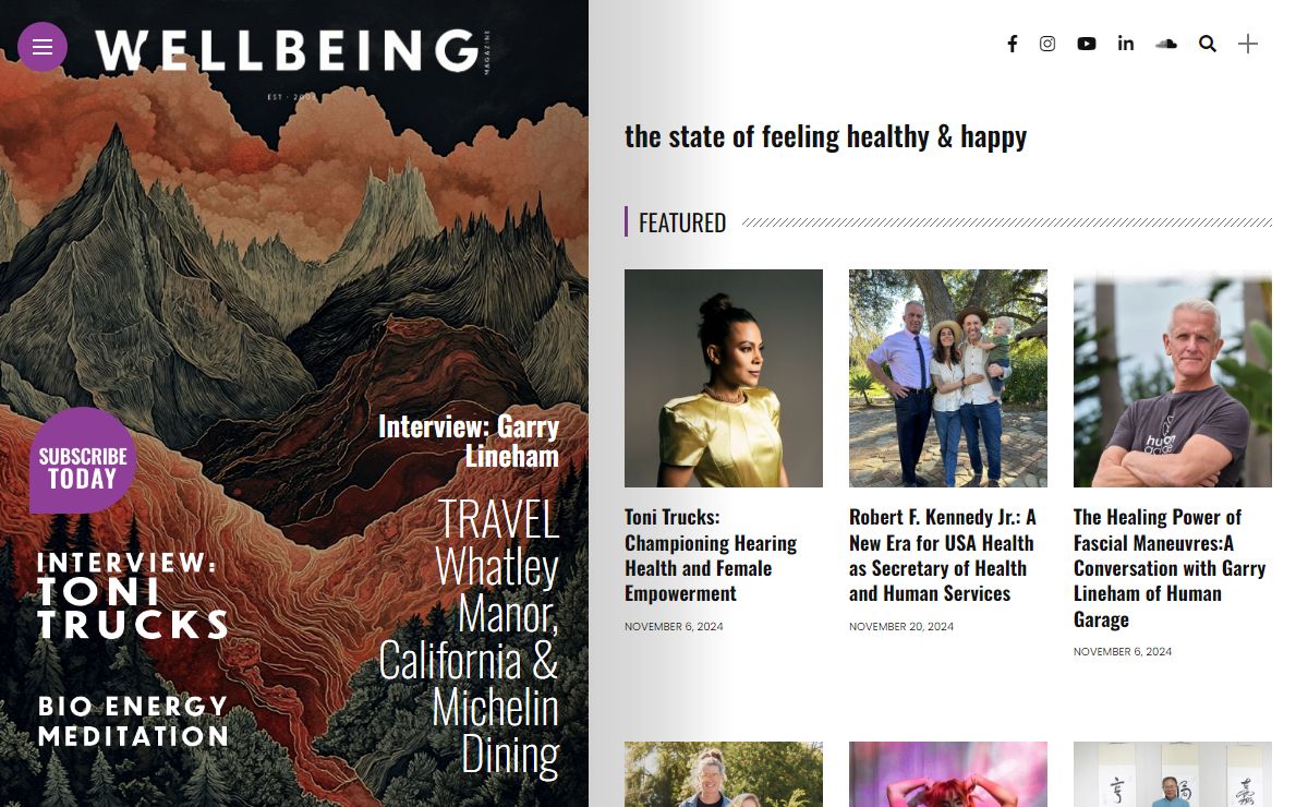 Wellbeing Magazine - Wellbeing Magazine
