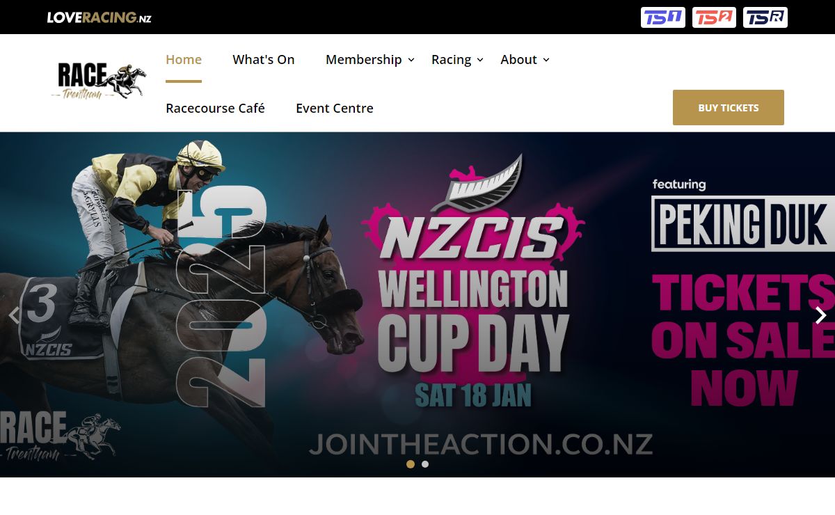 Home of the Wellington Racing Club