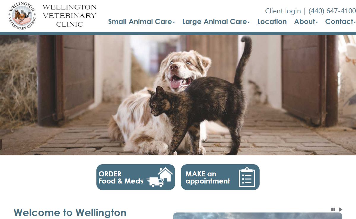 Welcome to Wellington Veterinary Clinic