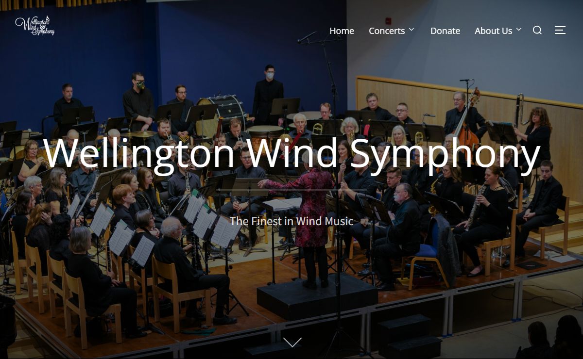 Wellington Wind Symphony – The Finest in Wind Music